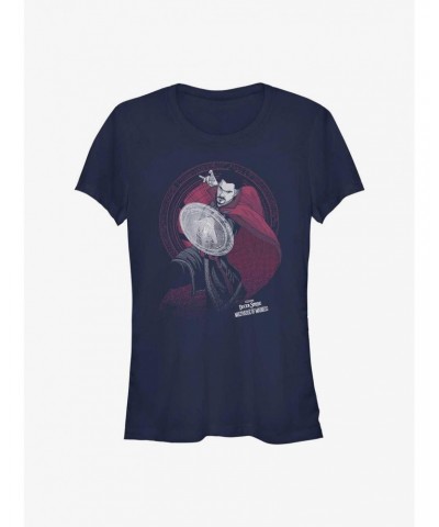 Marvel Doctor Strange In The Multiverse Of Madness The Doorway Girls T-Shirt $6.37 T-Shirts