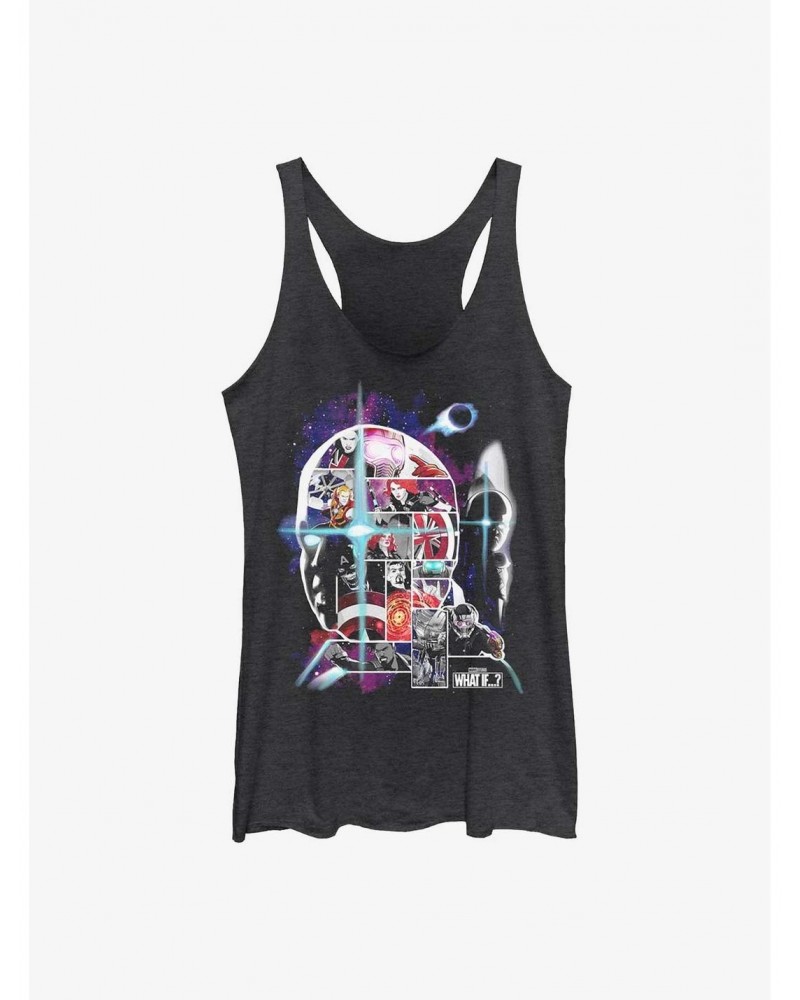 Marvel What If...? The Watcher Face Fill Girls Tank $7.67 Tanks