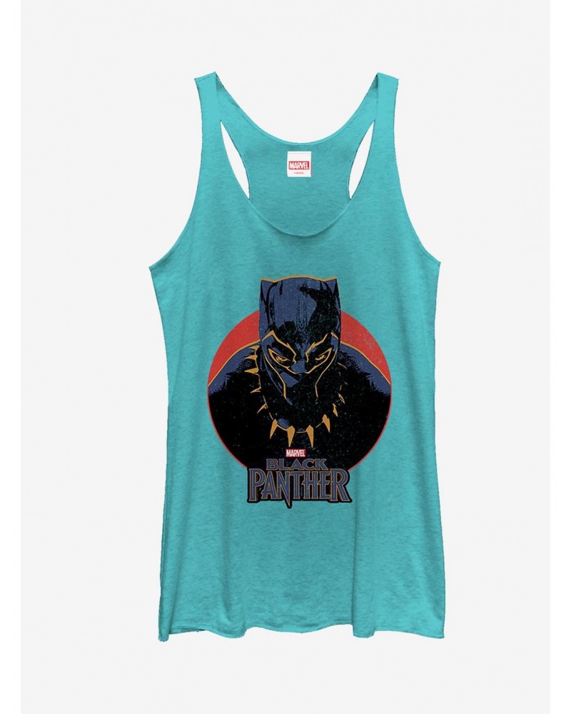 Marvel Black Panther 2018 Retro Circle Girls Tanks $9.95 Tanks