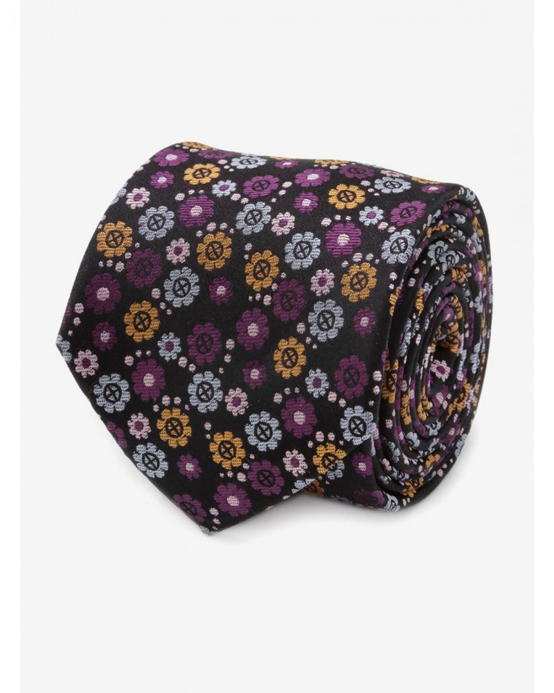 Marvel X-Men Floral Charcoal Tie $21.73 Ties