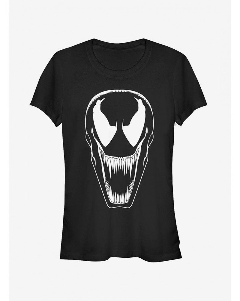 Marvel Venom Modern Face Girls T-Shirt $9.56 T-Shirts