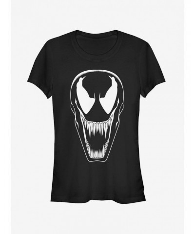 Marvel Venom Modern Face Girls T-Shirt $9.56 T-Shirts