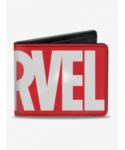Marvel Red Brick Logo Bi-fold Wallet $6.48 Wallets