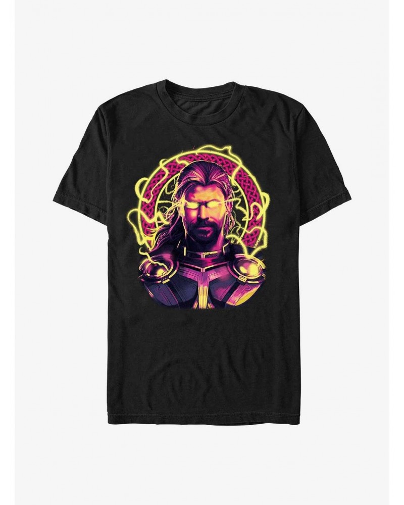 Marvel Thor: Love and Thunder Eyes of Lightning T-Shirt $5.74 T-Shirts