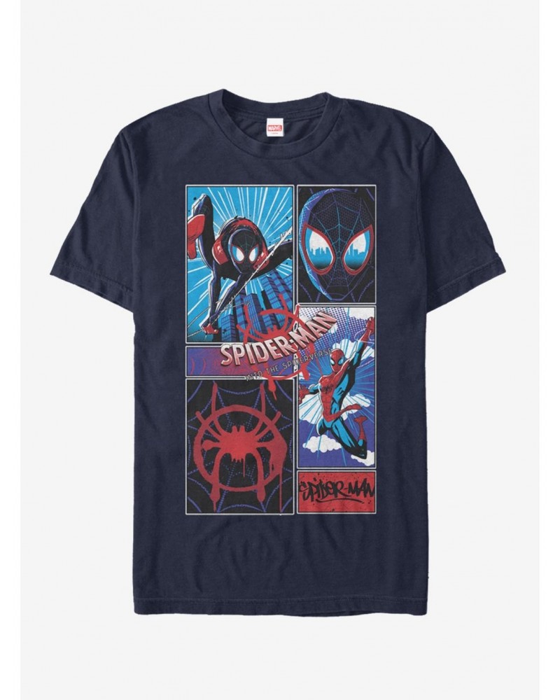 Marvel Spider-Man Comic Spiders T-Shirt $7.07 T-Shirts