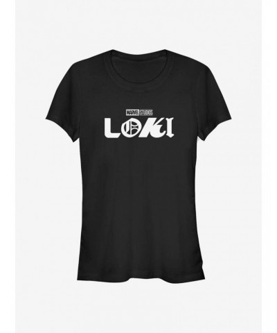 Marvel Loki Logo Girls T-Shirt $9.36 T-Shirts