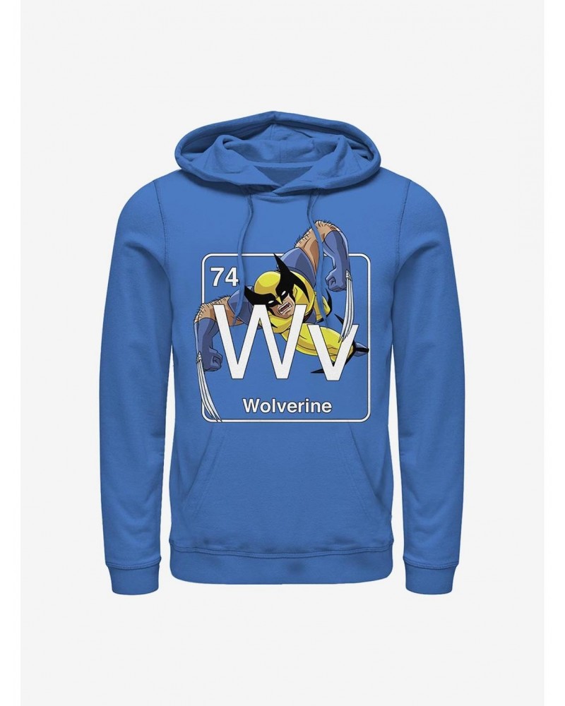 Marvel Wolverine Periodic Wolverine Hoodie $12.21 Hoodies