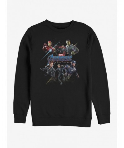 Marvel Avengers: Endgame Heroes Logo Sweatshirt $12.99 Sweatshirts