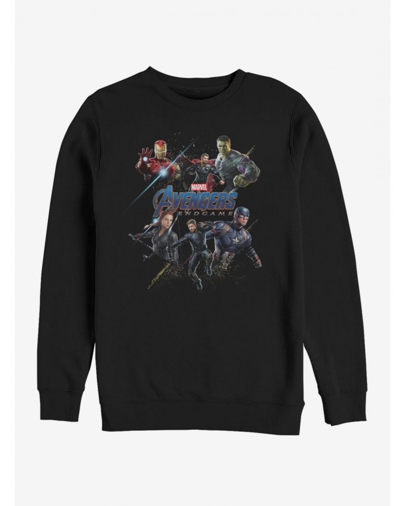 Marvel Avengers: Endgame Heroes Logo Sweatshirt $12.99 Sweatshirts