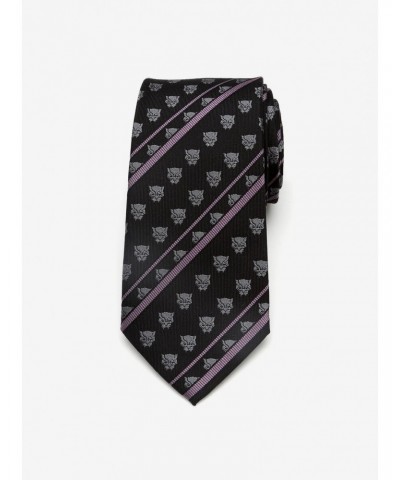 Marvel Black Panther Stripe Black Tie $23.64 Ties