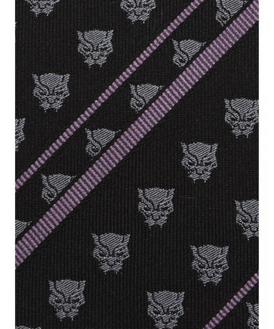 Marvel Black Panther Stripe Black Tie $23.64 Ties