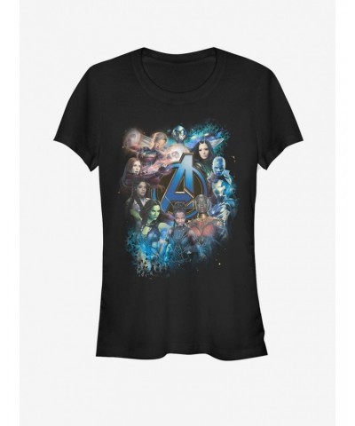 Marvel Avengers: Endgame Women Power Girls T-Shirt $5.98 T-Shirts