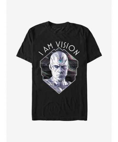 Marvel WandaVision I Am Vision T-Shirt $6.88 T-Shirts