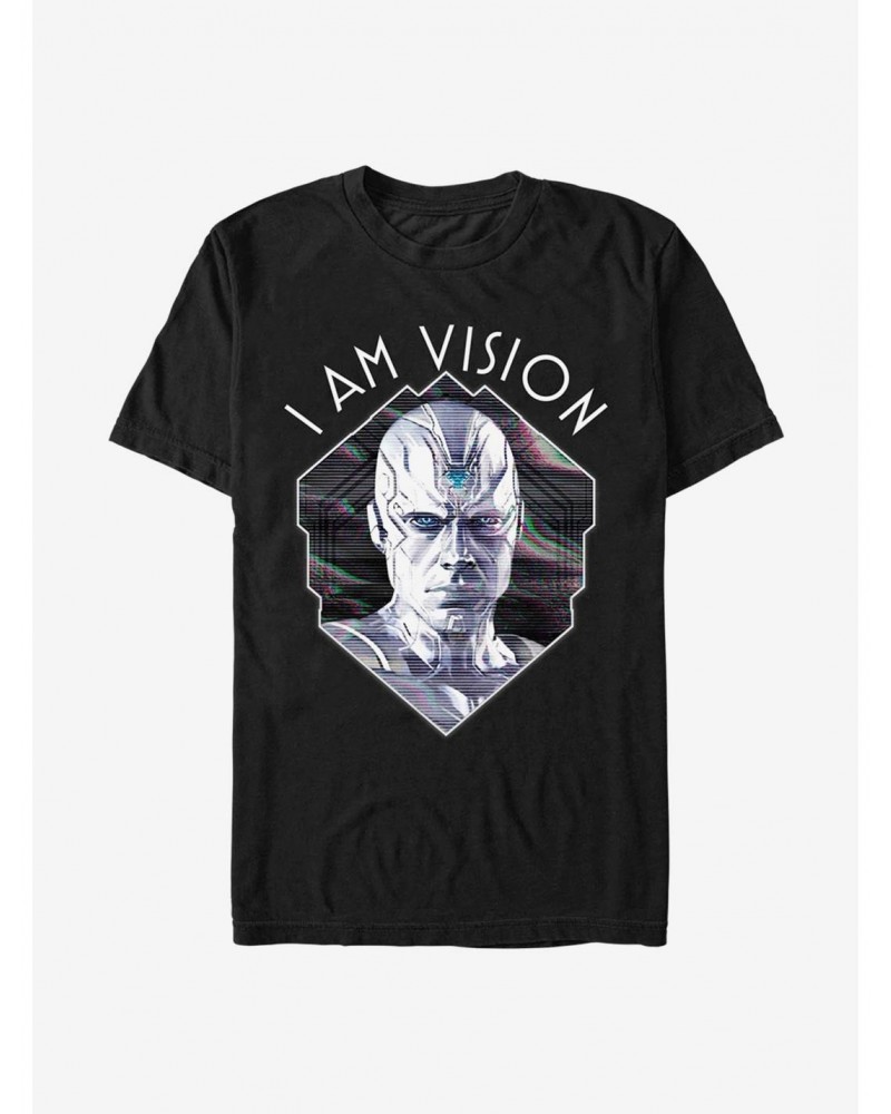 Marvel WandaVision I Am Vision T-Shirt $6.88 T-Shirts