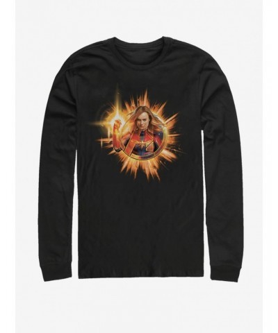 Marvel Avengers: Endgame Fire Marvel Long-Sleeve T-Shirt $8.16 T-Shirts