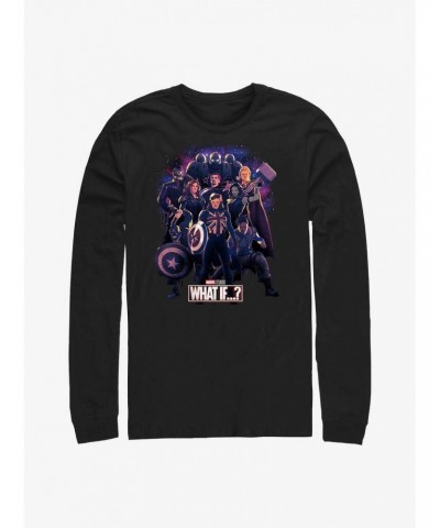 What If...? Group Long-Sleeve T-Shirt $8.42 T-Shirts