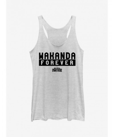 Marvel Black Panther Forever Girls Tank $8.70 Tanks