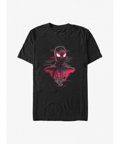 Marvel Spider-Man Miles Morales Spider Bust Big & Tall T-Shirt $11.96 T-Shirts