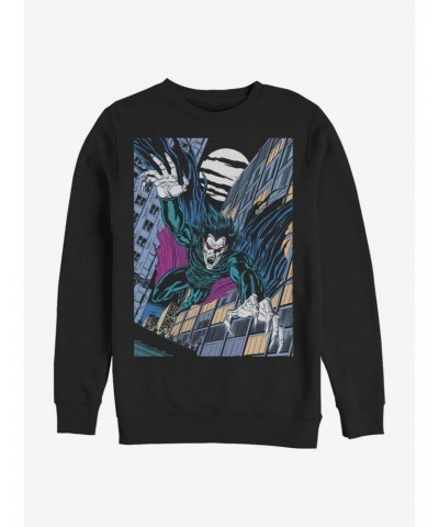 Marvel Morbius Vampire Flight Crew Sweatshirt $10.92 Sweatshirts