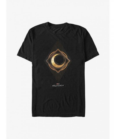 Marvel Moon Knight Moon Glyphs T-Shirt $8.03 T-Shirts