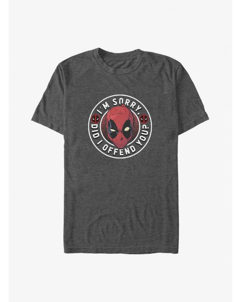 Marvel Deadpool Sorry Not Sorry Big & Tall T-Shirt $11.48 T-Shirts