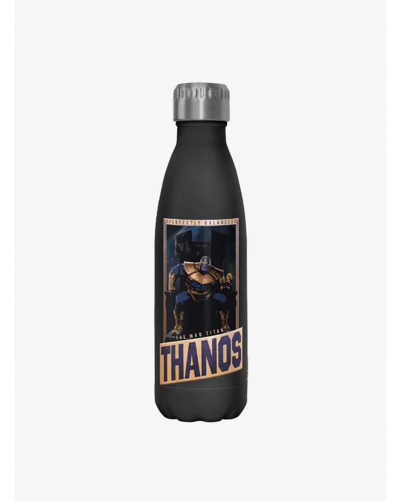 Marvel The Avengers Thanos The Mad Titan Stainless Steel Water Bottle $8.96 Water Bottles