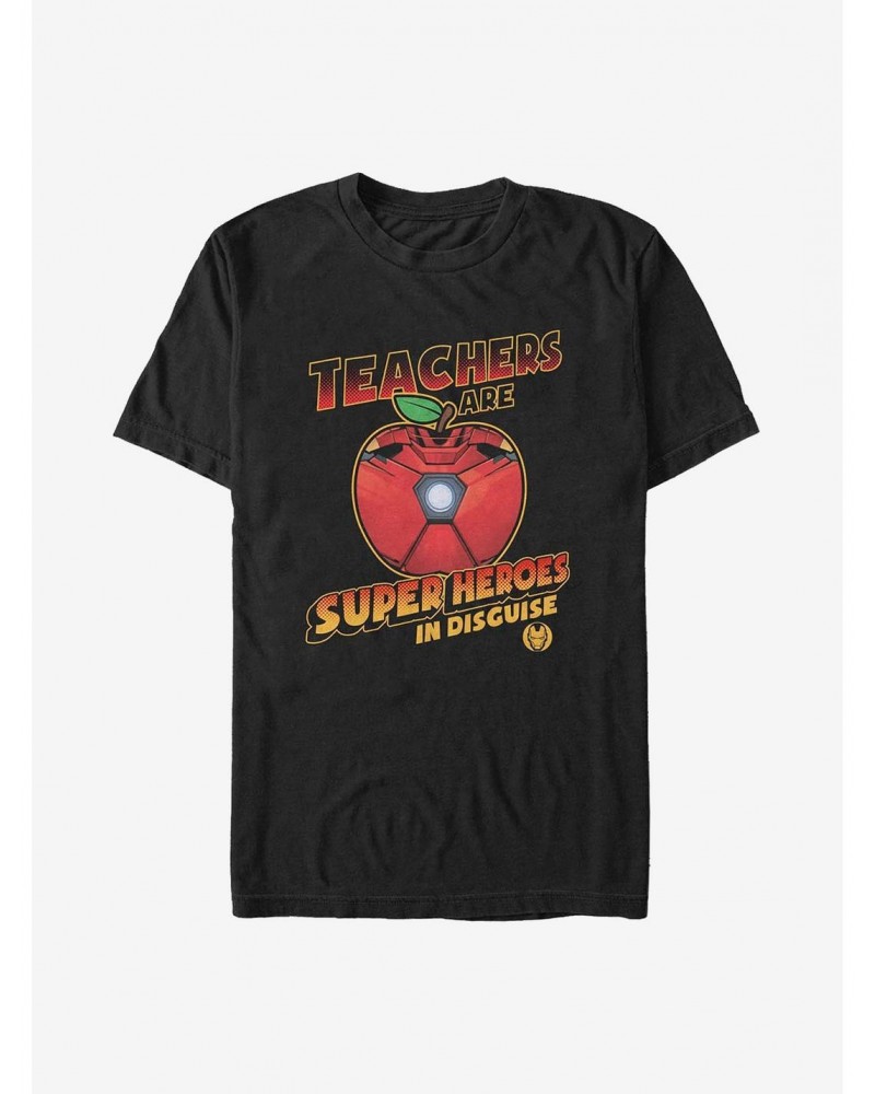 Marvel Iron Man Teachers Are Superheroes T-Shirt $8.03 T-Shirts