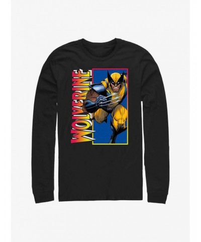 Marvel Wolverine Classic Wolverine Long-Sleeve T-Shirt $10.00 T-Shirts