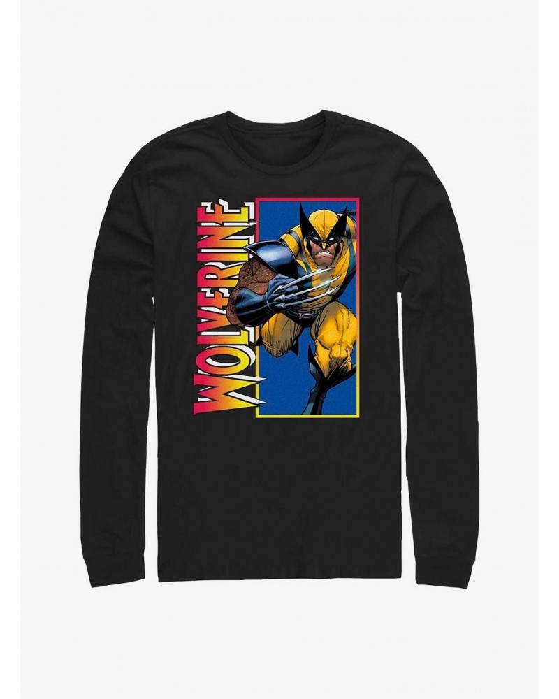 Marvel Wolverine Classic Wolverine Long-Sleeve T-Shirt $10.00 T-Shirts