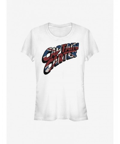 Marvel What If...? Captain Carter Girls T-Shirt $9.96 T-Shirts