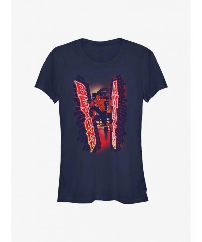 Marvel Spider-Man 60th Anniversary Wall Climb Beyond Amazing Girls T-Shirt $5.98 T-Shirts