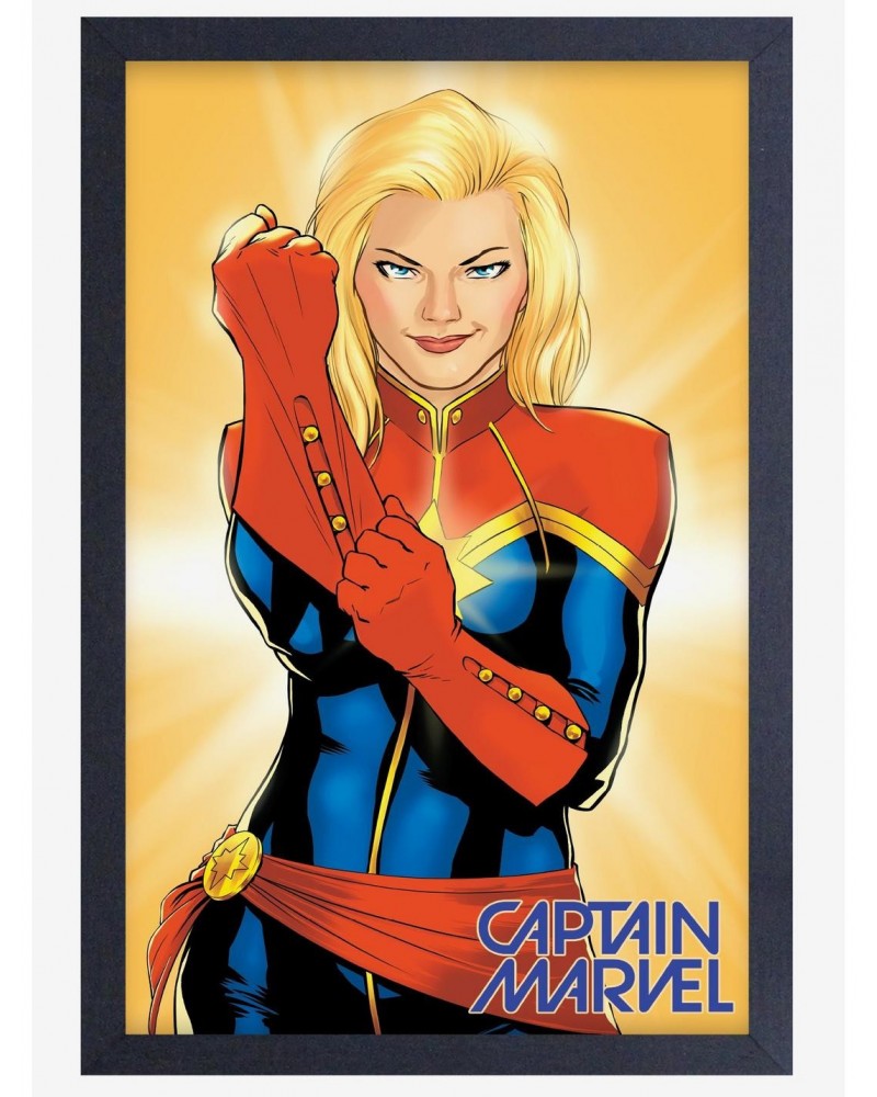 Marvel Captain Marvel Gloves Poster $8.72 Posters