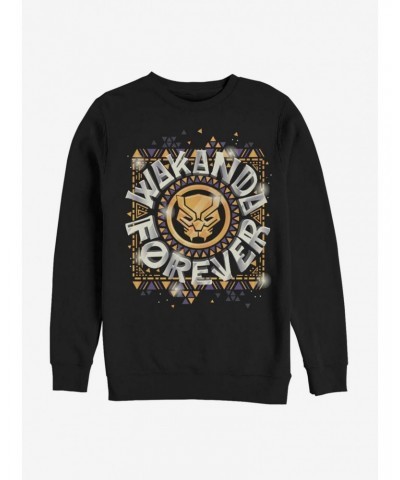 Marvel Black Panther Wakanda Forever Sweatshirt $13.28 Sweatshirts