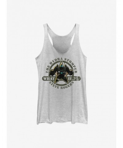 Marvel What If...? The Hydra Stomper Steve Rogers Girls Tank $10.36 Tanks