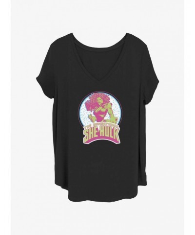 Marvel Hulk She-Hulk Sensational Girls T-Shirt Plus Size $10.87 T-Shirts