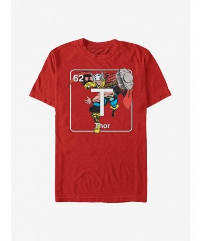 Marvel Thor Periodic Thor T-Shirt $7.27 T-Shirts