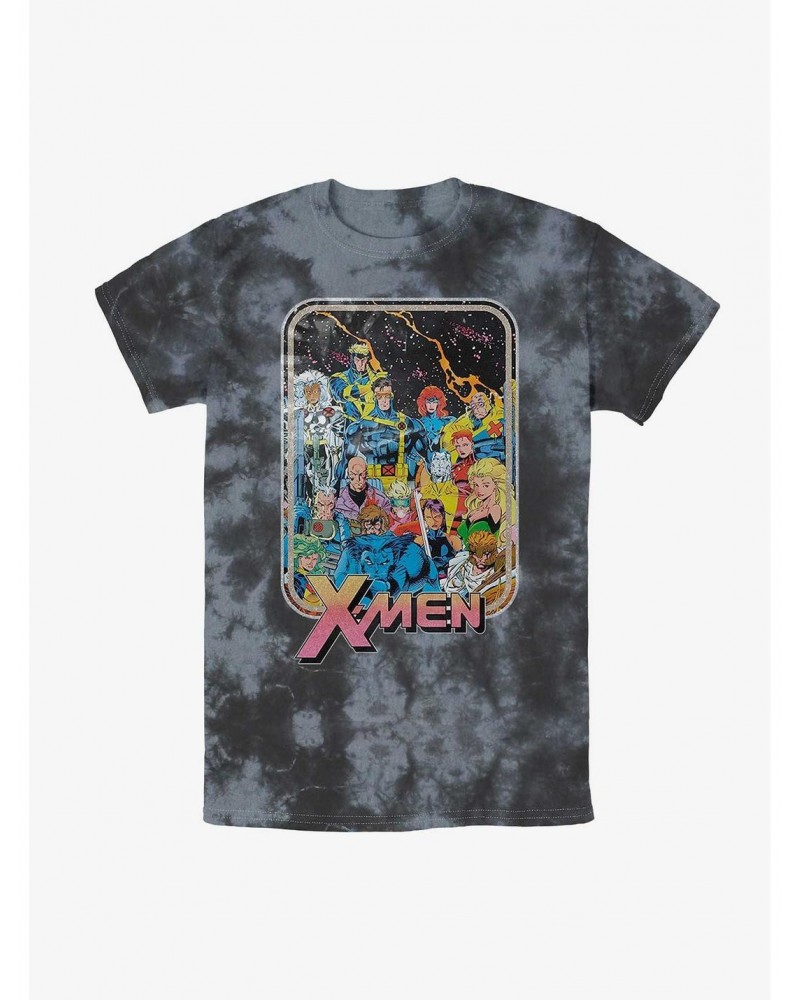 Marvel X-Men 70's Heroes Tie-Dye T-Shirt $8.08 T-Shirts