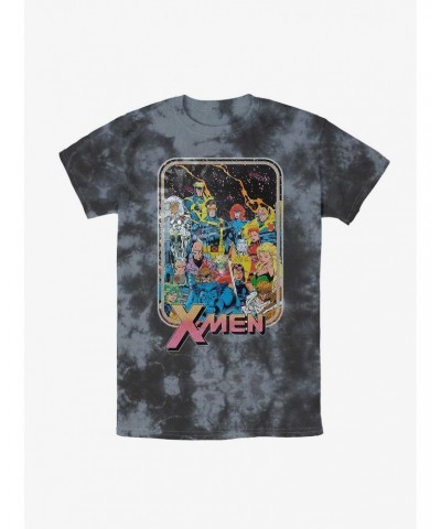 Marvel X-Men 70's Heroes Tie-Dye T-Shirt $8.08 T-Shirts