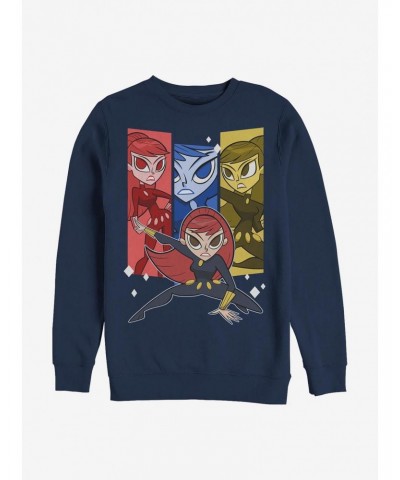 Marvel Black Widow Cartoon Trio T-Shirt $8.60 T-Shirts