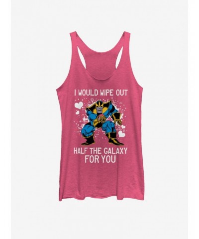 Marvel Thanos Galaxy Heart Girls Tank $7.04 Tanks