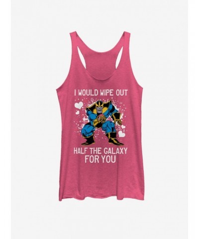 Marvel Thanos Galaxy Heart Girls Tank $7.04 Tanks