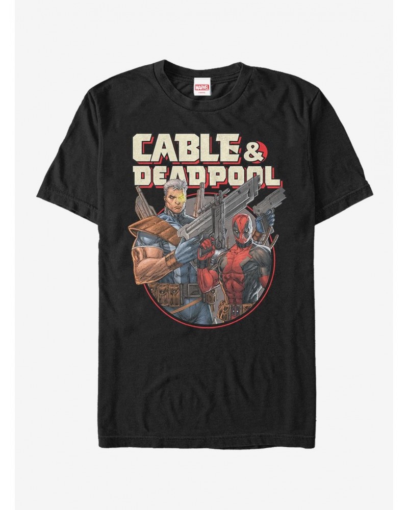 Marvel Deadpool Cable & Deadpool T-Shirt $9.18 T-Shirts