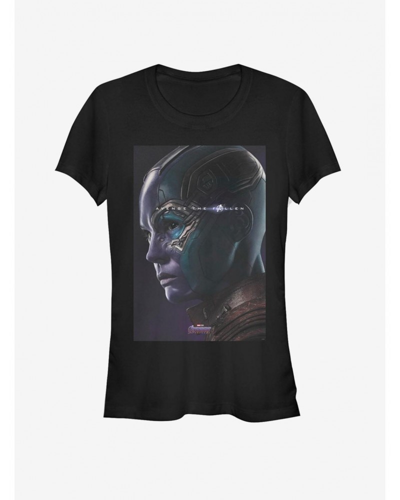 Marvel Avengers Endgame Nebula Avenge Girls T-Shirt $6.37 T-Shirts