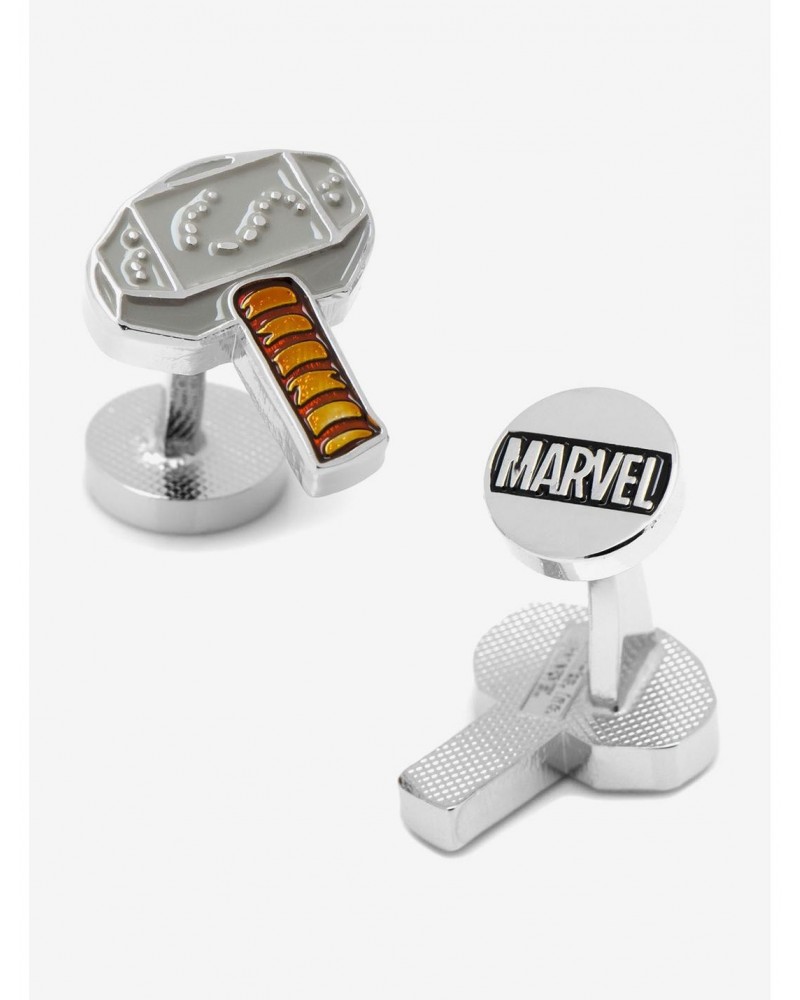 Marvel Avengers Thor Hammer Mjolnir Cufflinks $28.45 Cufflinks