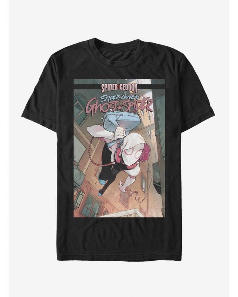 Marvel Spider-Man: Into The Spider-Verse Spider-Gwen Spider-Gwen Oct.18 T-Shirt $5.93 T-Shirts