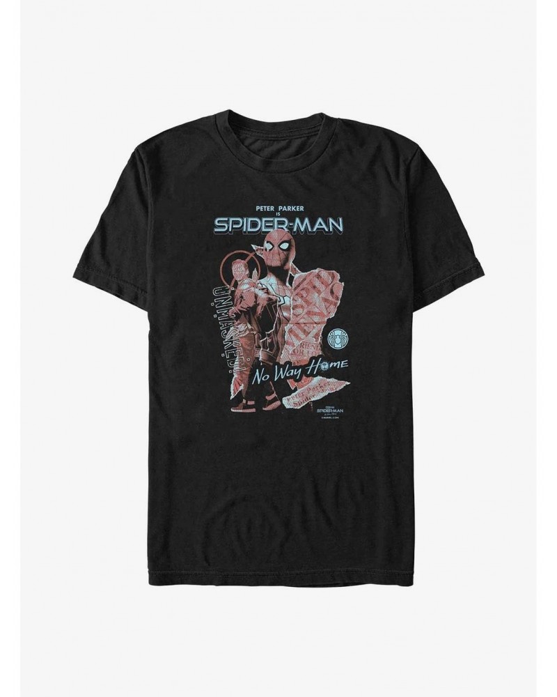 Marvel Spider-Man: No Way Home Peter Parker Is T-Shirt $7.07 T-Shirts