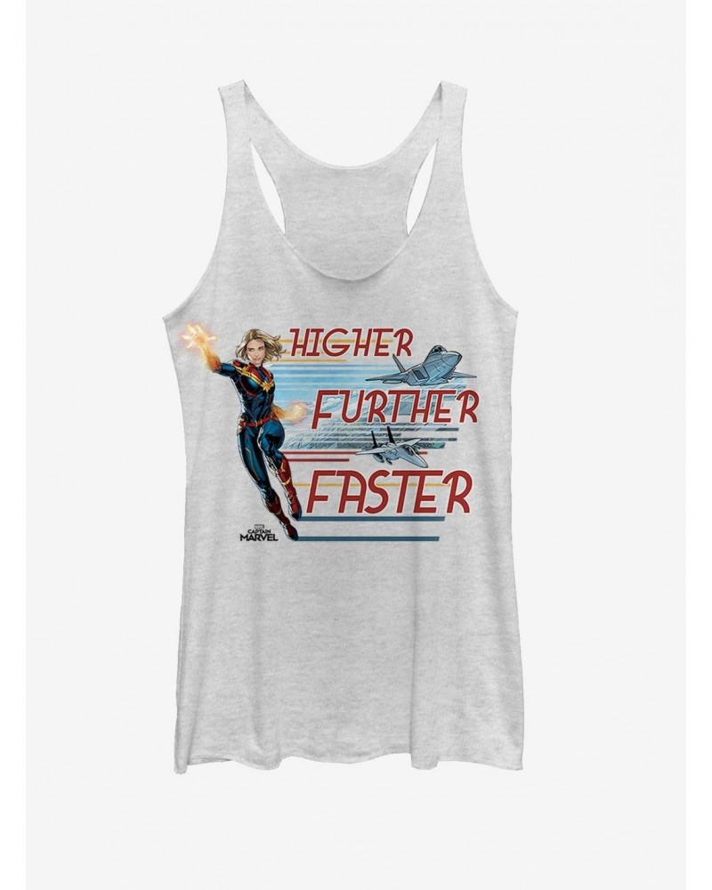 Marvel Captain Marvel Stream Jets Girls Tank $8.50 Tanks