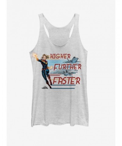 Marvel Captain Marvel Stream Jets Girls Tank $8.50 Tanks