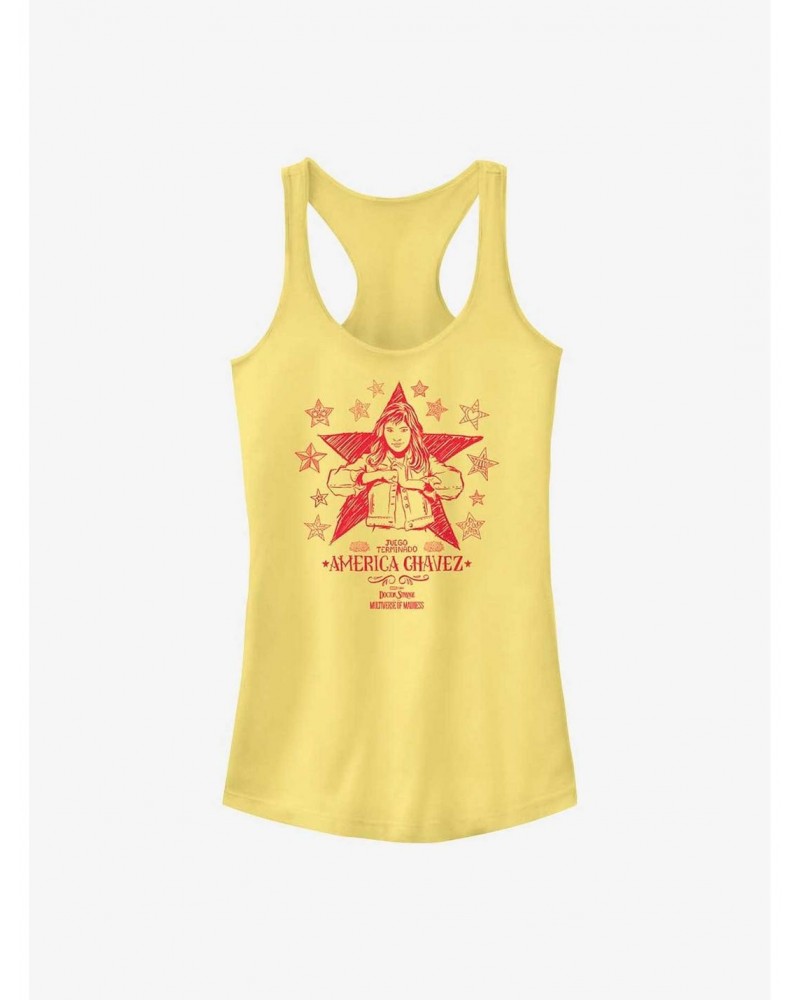 Marvel Dr. Strange Doodle Chavez Girl's Tank $7.32 Tanks