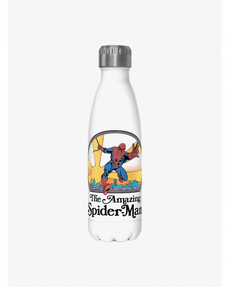 Marvel Spider-Man Amazing Spiderman 70's Water Bottle $5.98 Water Bottles